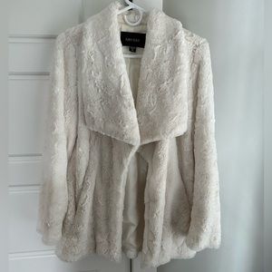 Karen Kane faux fur coat